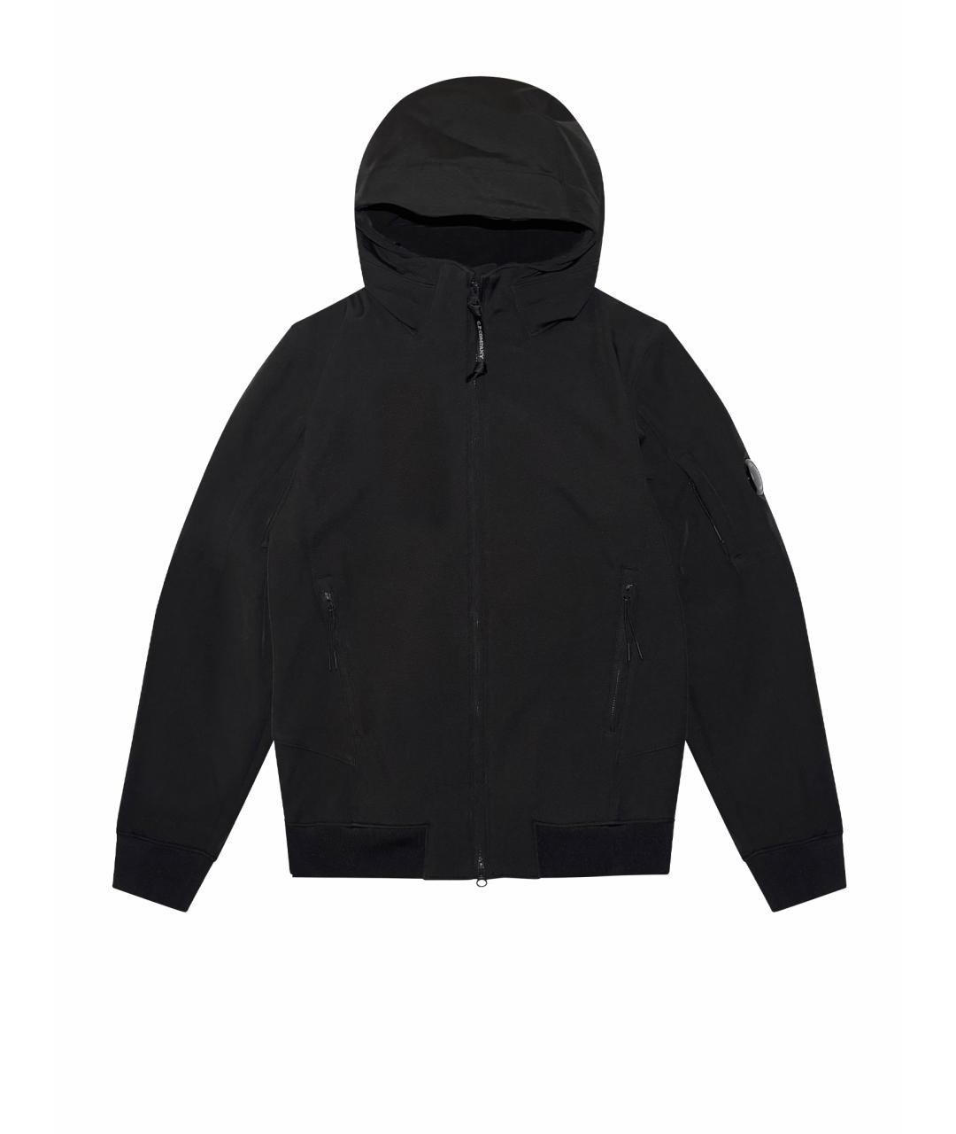 CP COMPANY Черная полиэстеровая куртка, фото 1