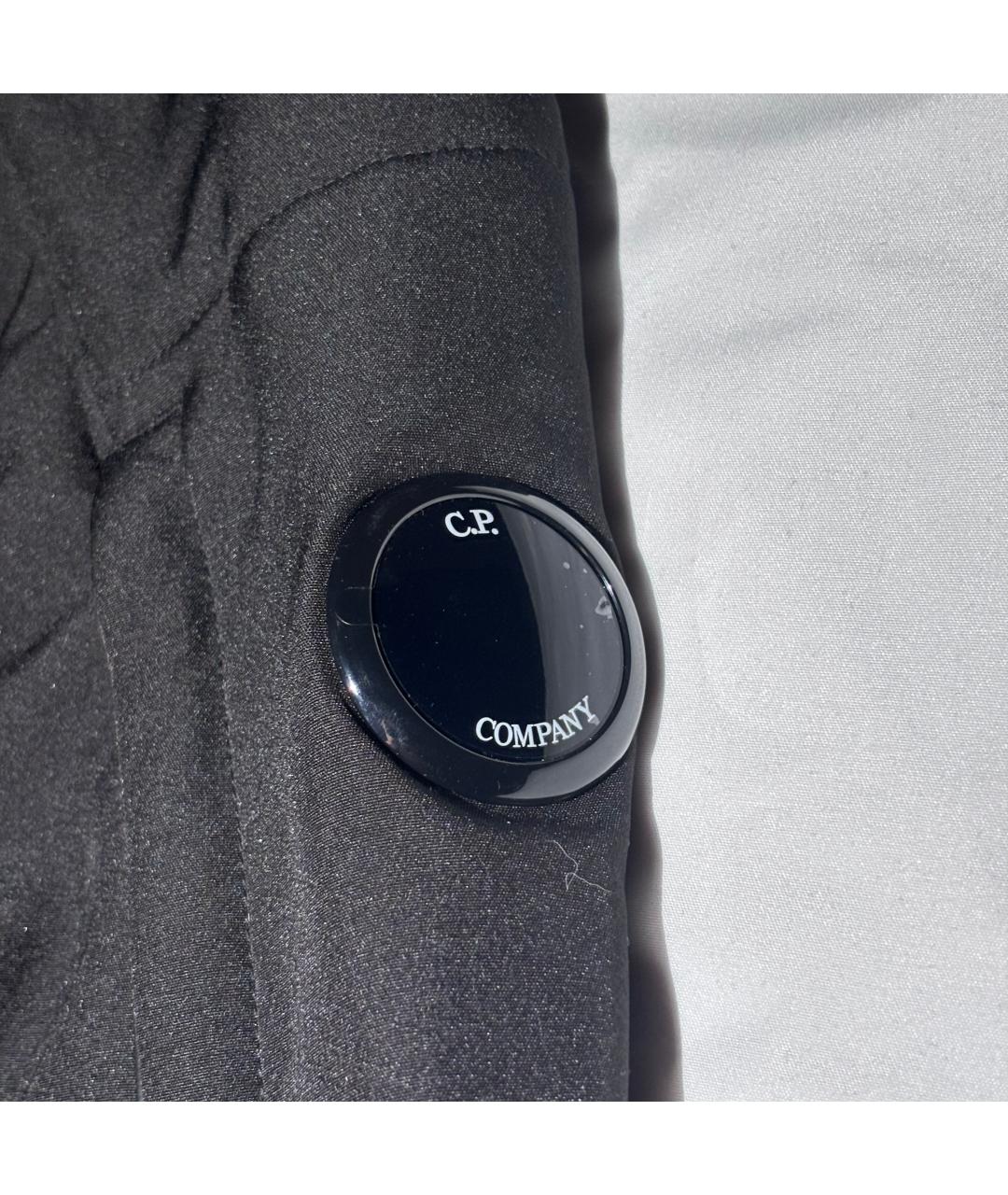 CP COMPANY Черная полиэстеровая куртка, фото 3