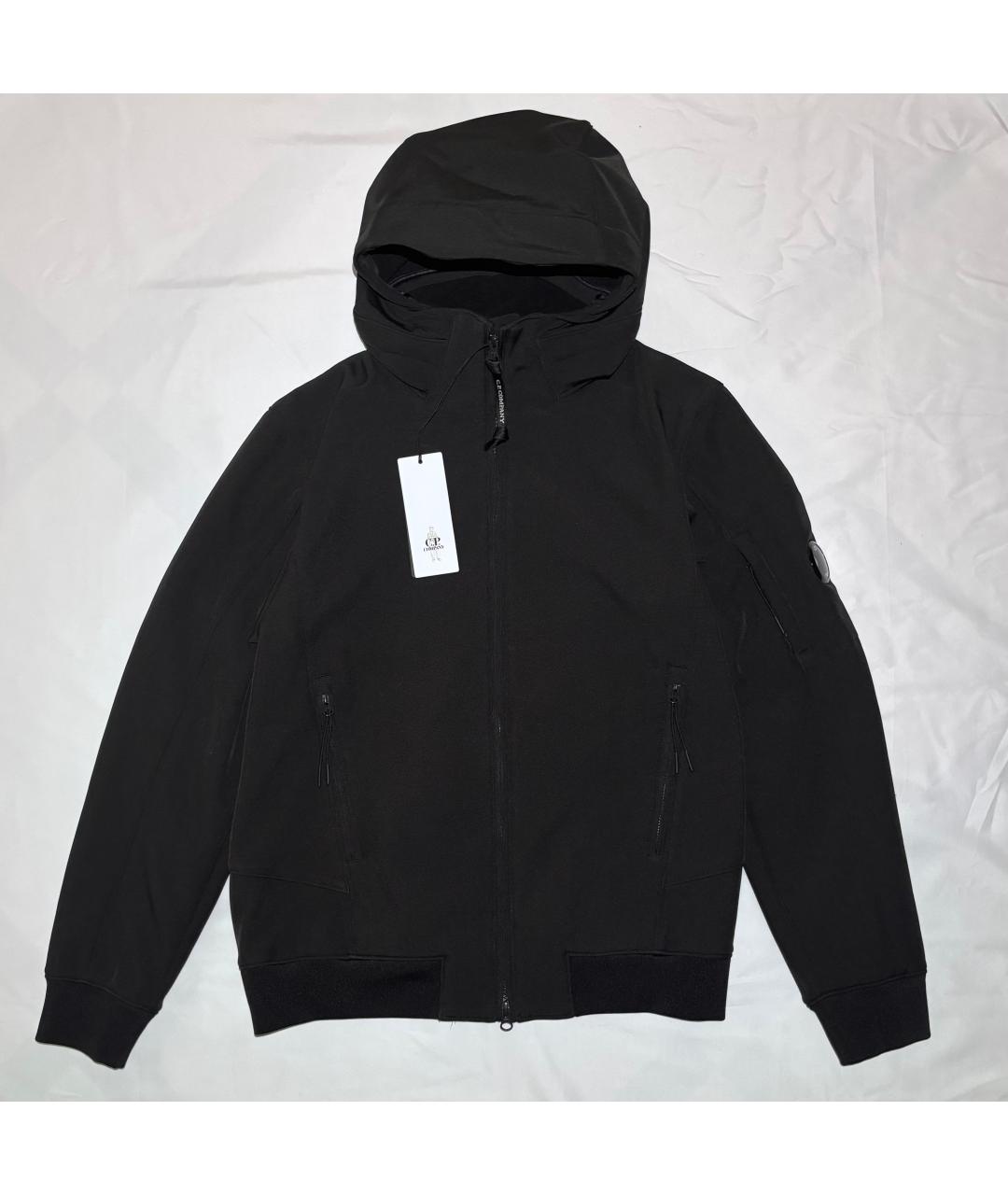 CP COMPANY Черная полиэстеровая куртка, фото 6