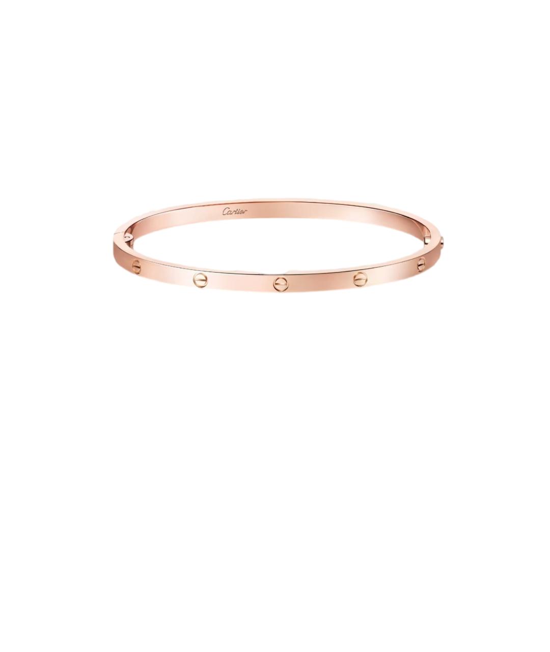 CARTIER Золотой браслет из розового золота, фото 5