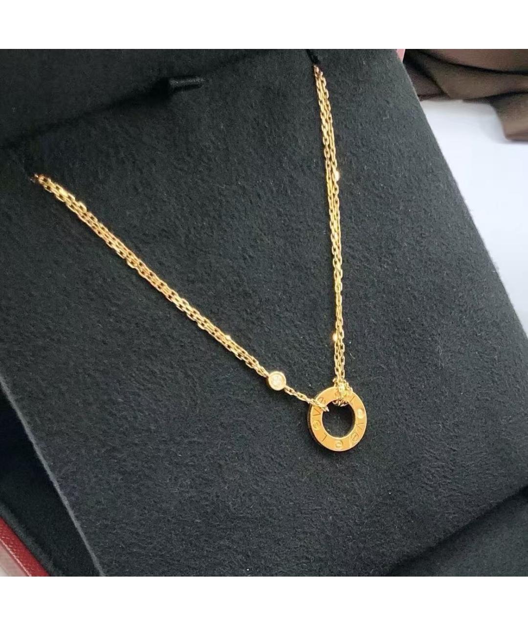 CARTIER Золотая подвеска из розового золота, фото 3