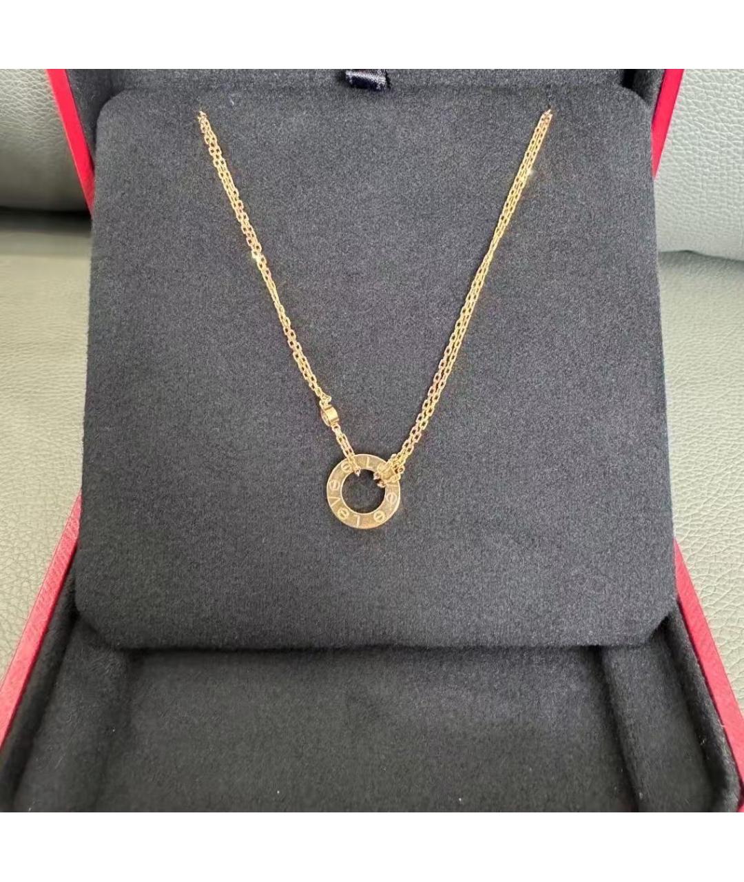 CARTIER Золотая подвеска из розового золота, фото 2