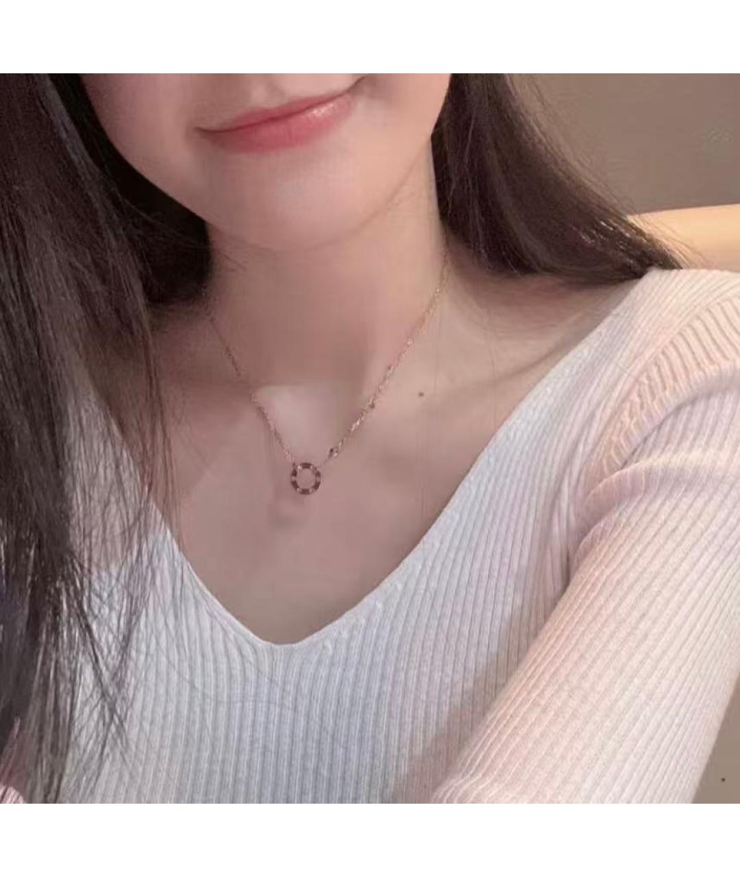 CARTIER Золотая подвеска из розового золота, фото 5