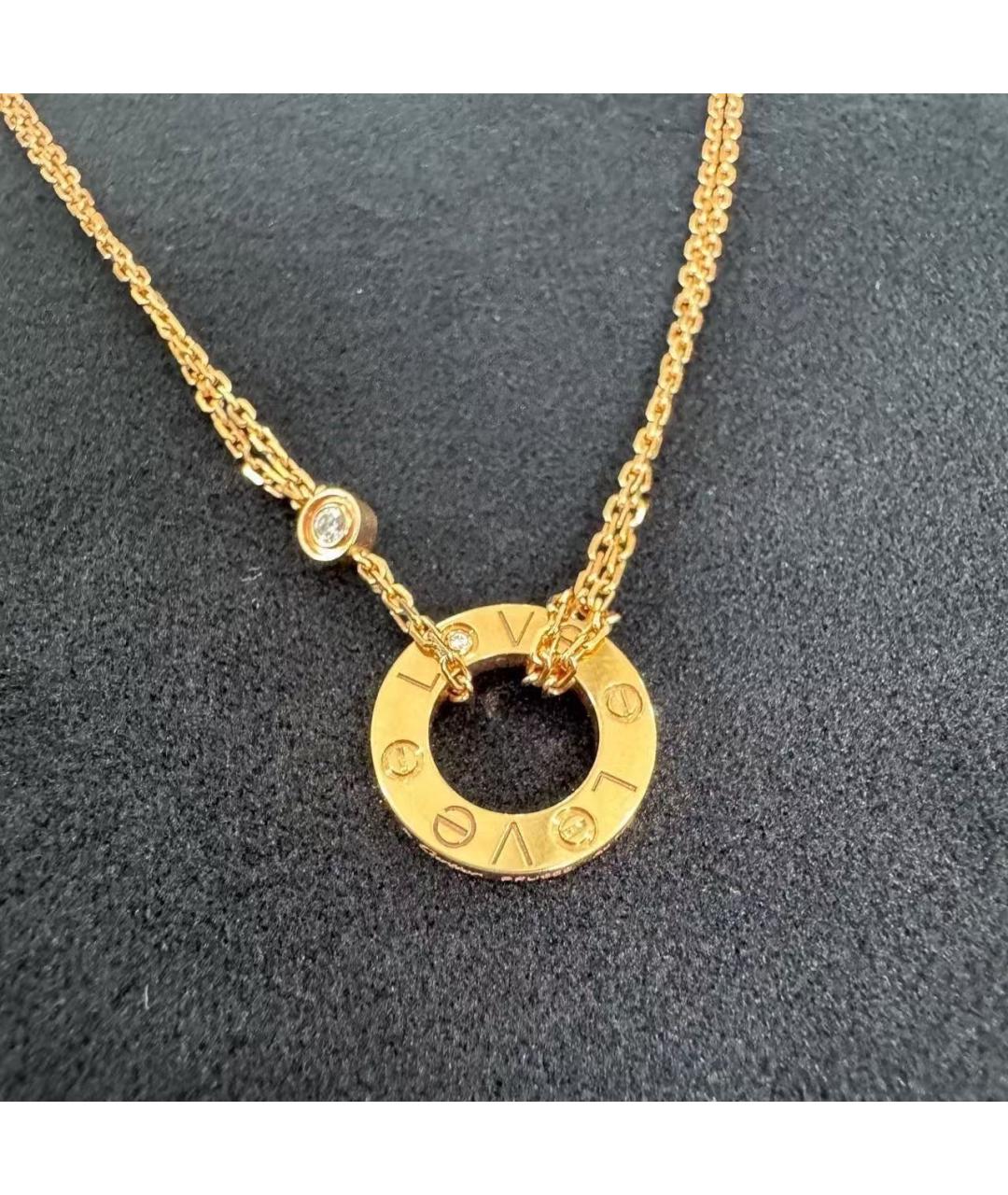 CARTIER Золотая подвеска из розового золота, фото 4