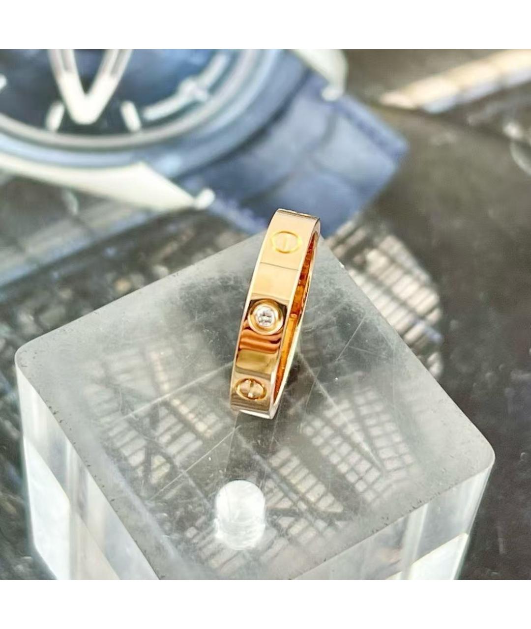 CARTIER Золотое кольцо из розового золота, фото 5