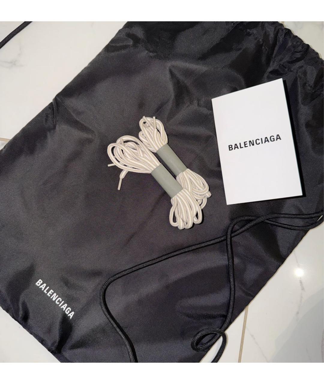 BALENCIAGA Белые кроссовки, фото 5