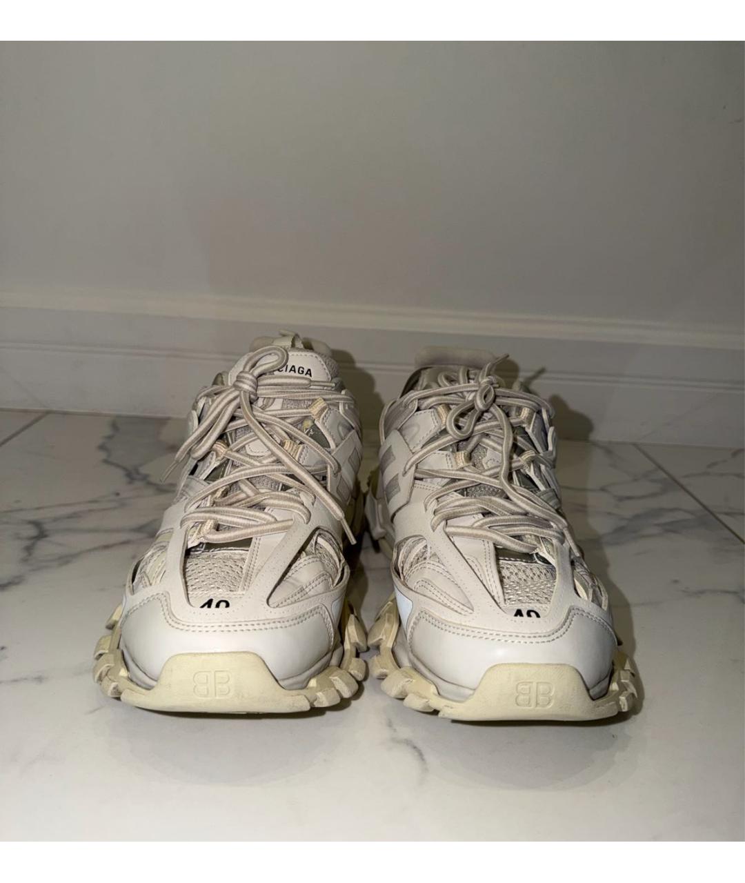 BALENCIAGA Белые кроссовки, фото 2