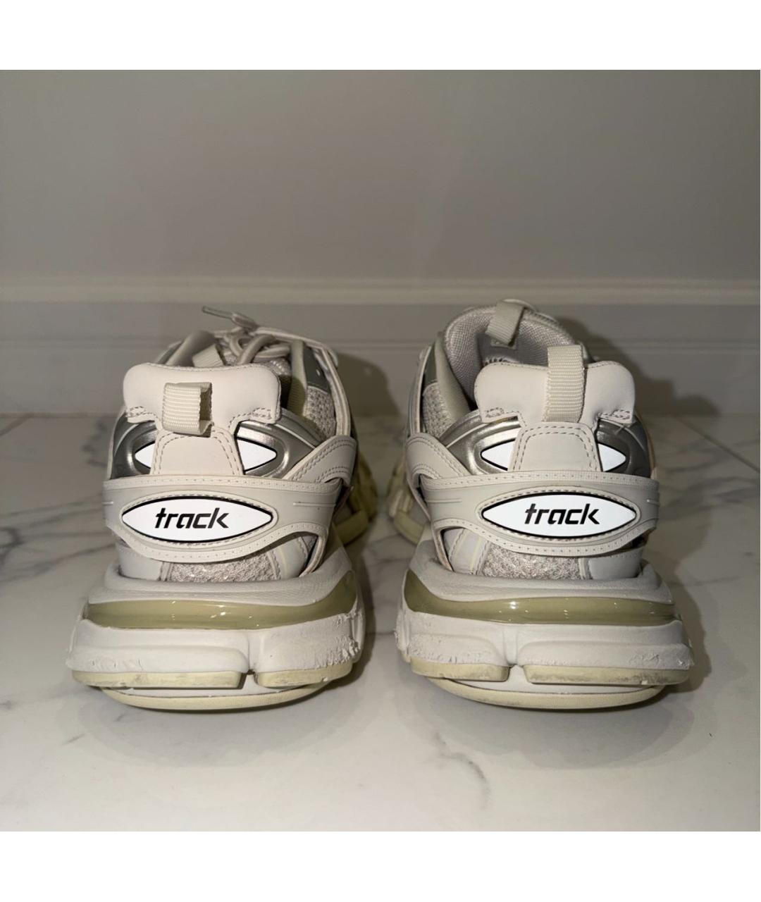 BALENCIAGA Белые кроссовки, фото 4