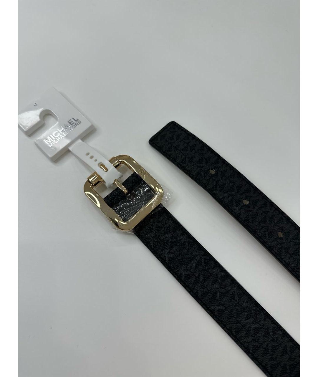 MICHAEL KORS Черный ремень, фото 7