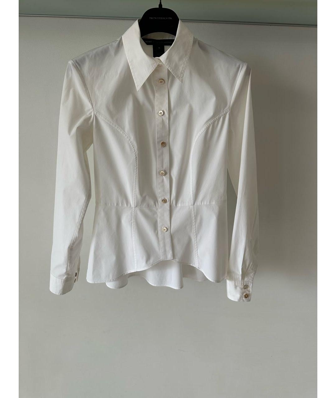 MARC JACOBS Белая хлопковая рубашка, фото 8