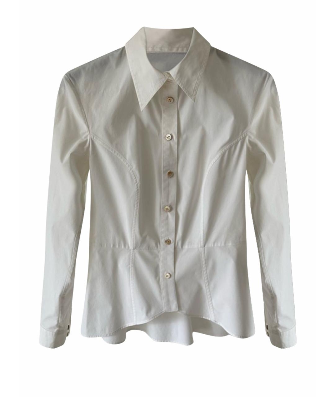 MARC JACOBS Белая хлопковая рубашка, фото 1