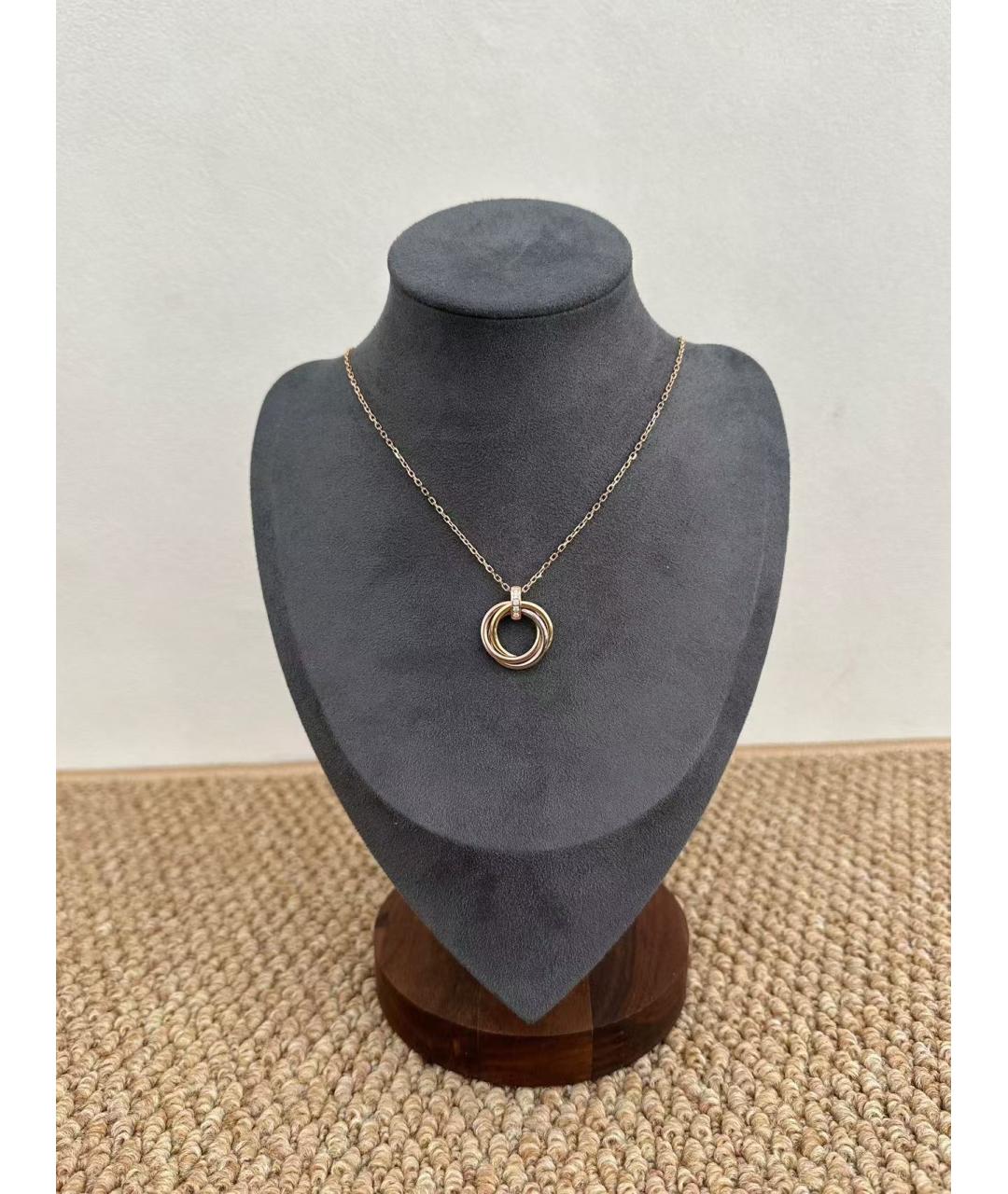 CARTIER Золотая подвеска из розового золота, фото 2