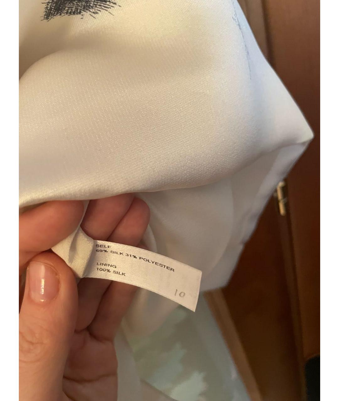 CAROLINA HERRERA Мульти шелковое коктейльное платье, фото 6