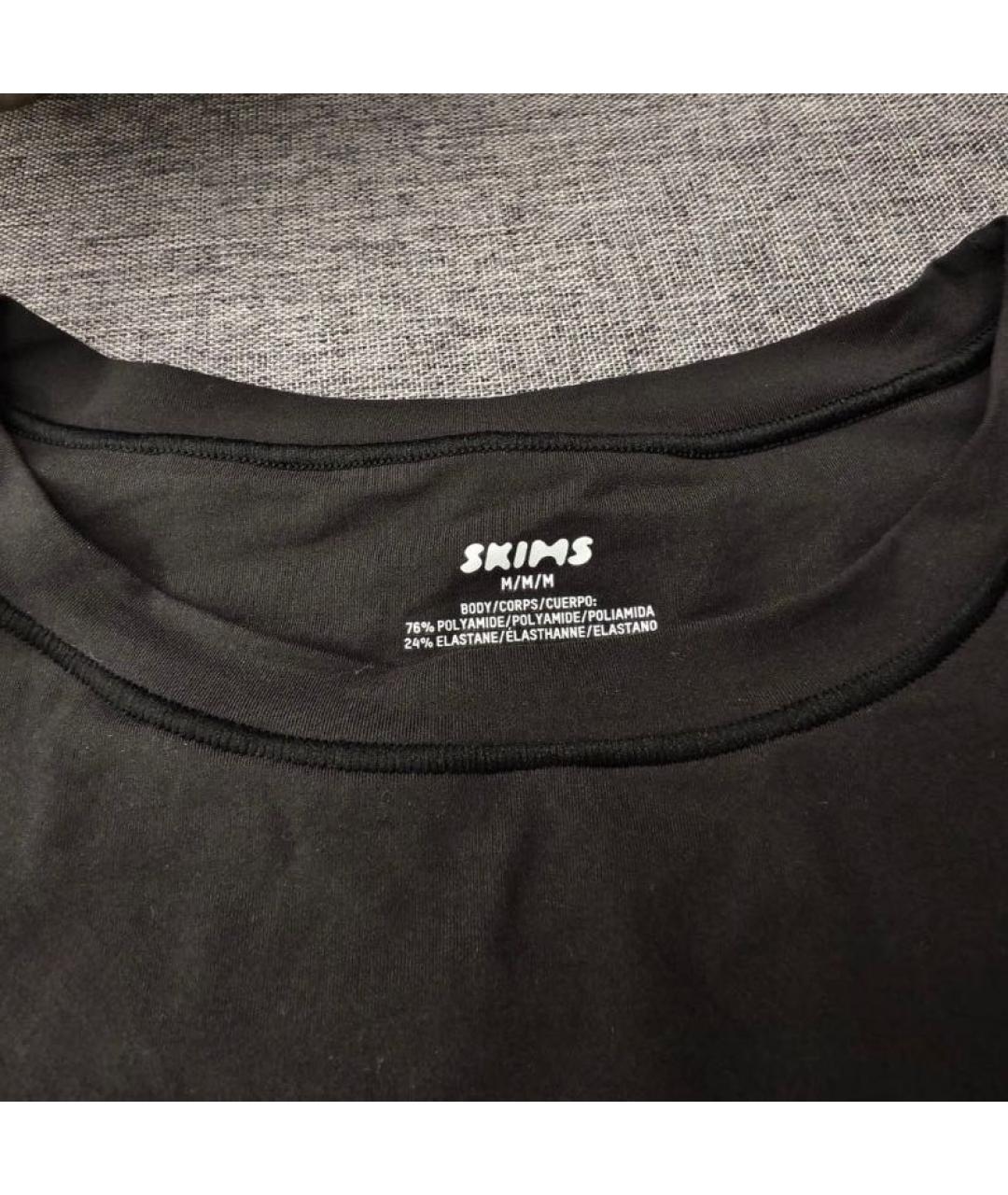 SKIMS Черное боди, фото 7