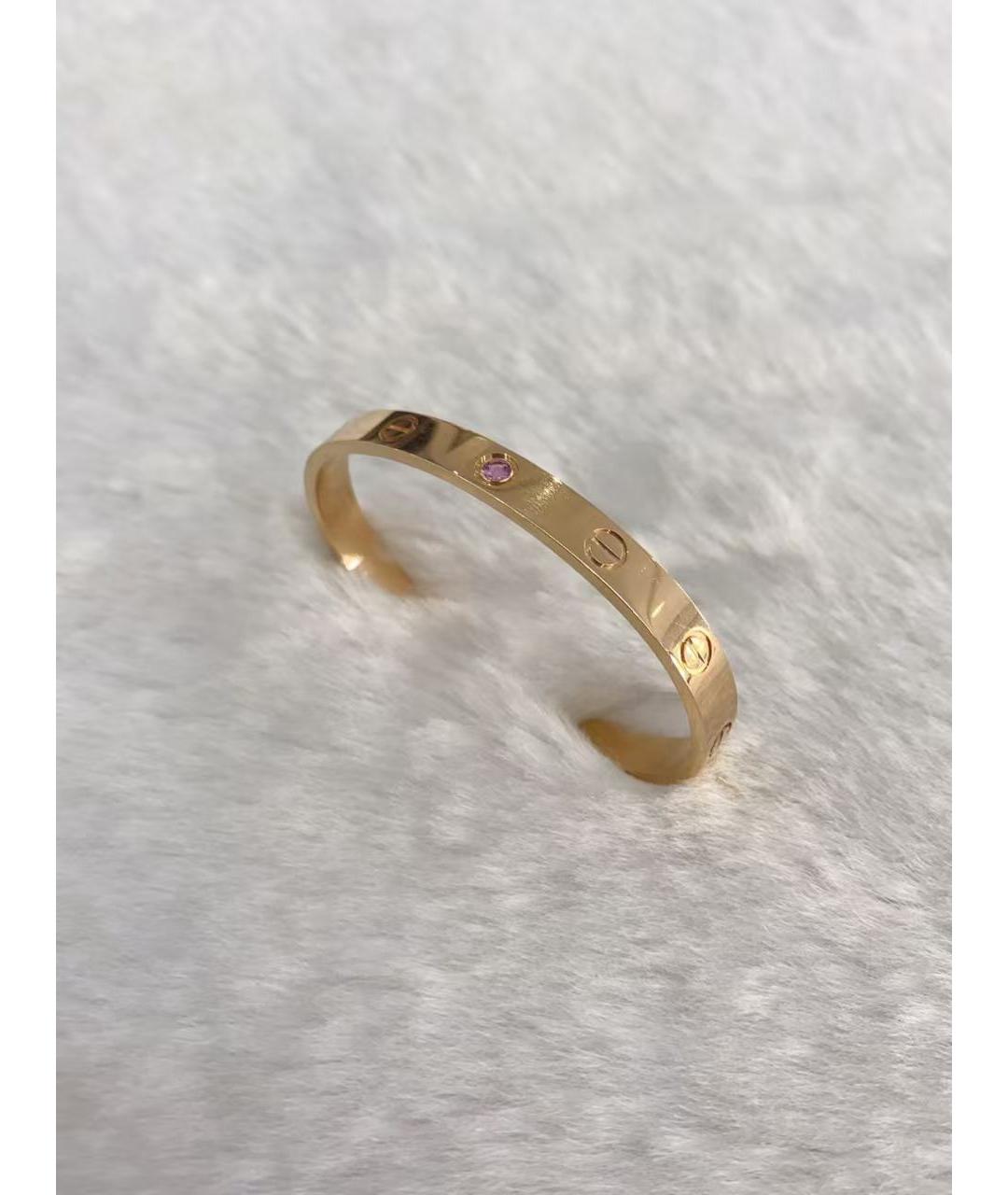 CARTIER Золотой браслет из розового золота, фото 4