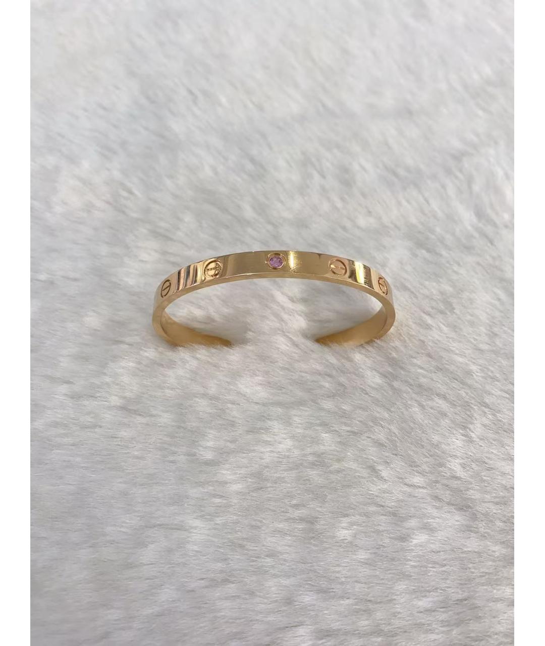 CARTIER Золотой браслет из розового золота, фото 3