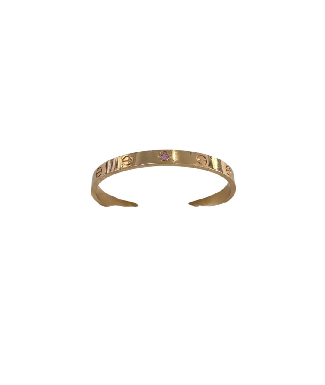 CARTIER Золотой браслет из розового золота, фото 2