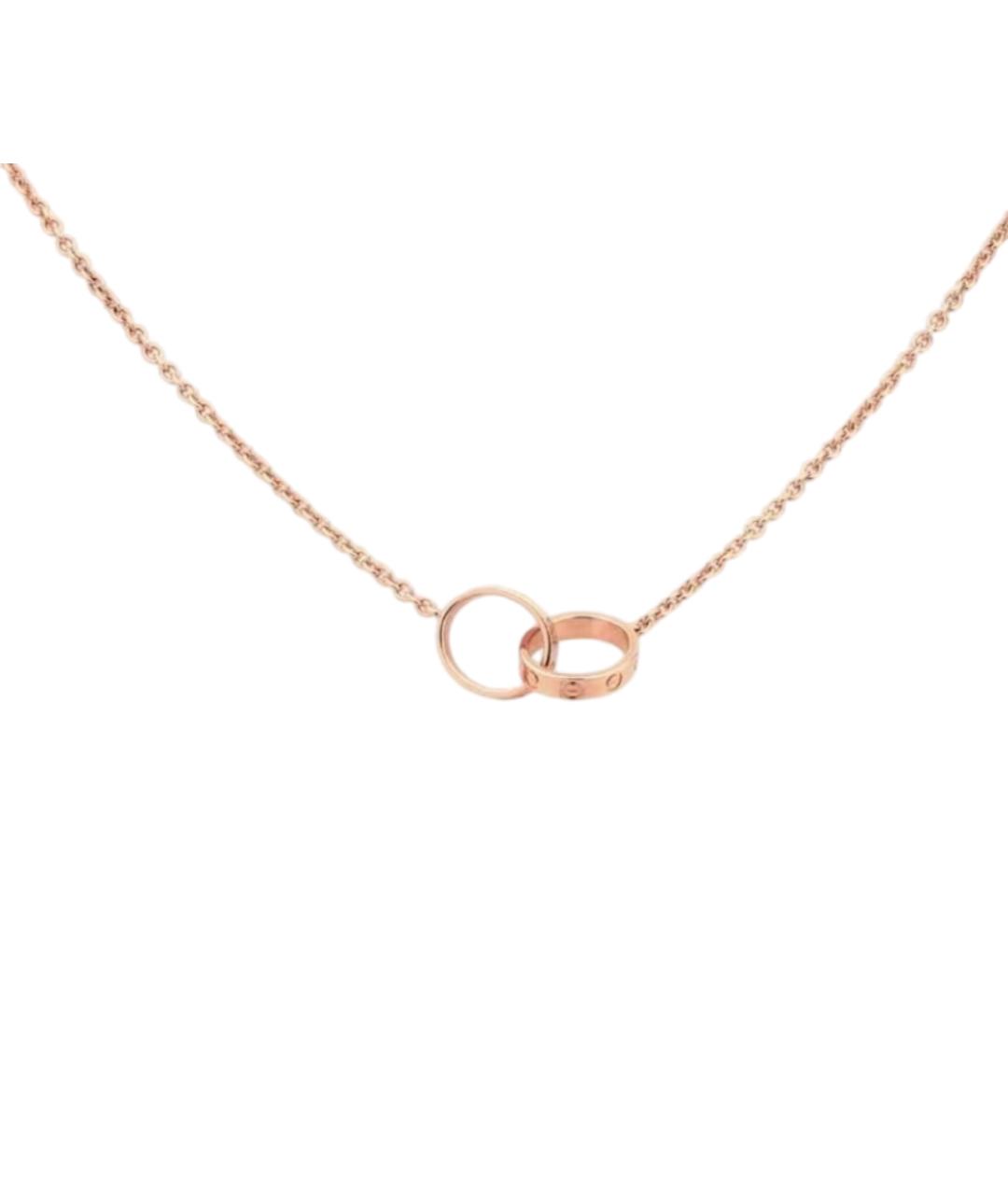 CARTIER Золотая подвеска из розового золота, фото 1