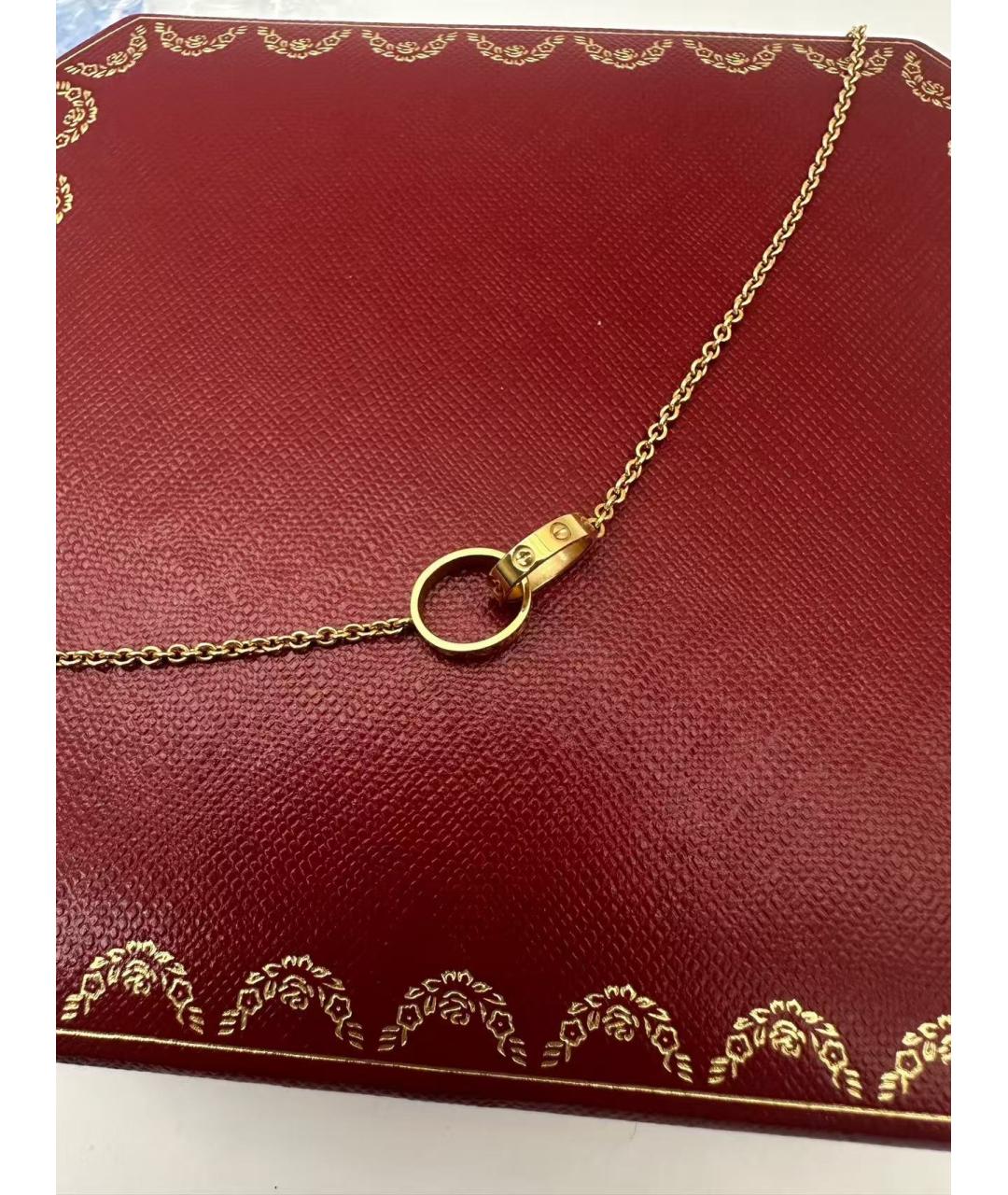 CARTIER Золотая подвеска из розового золота, фото 3