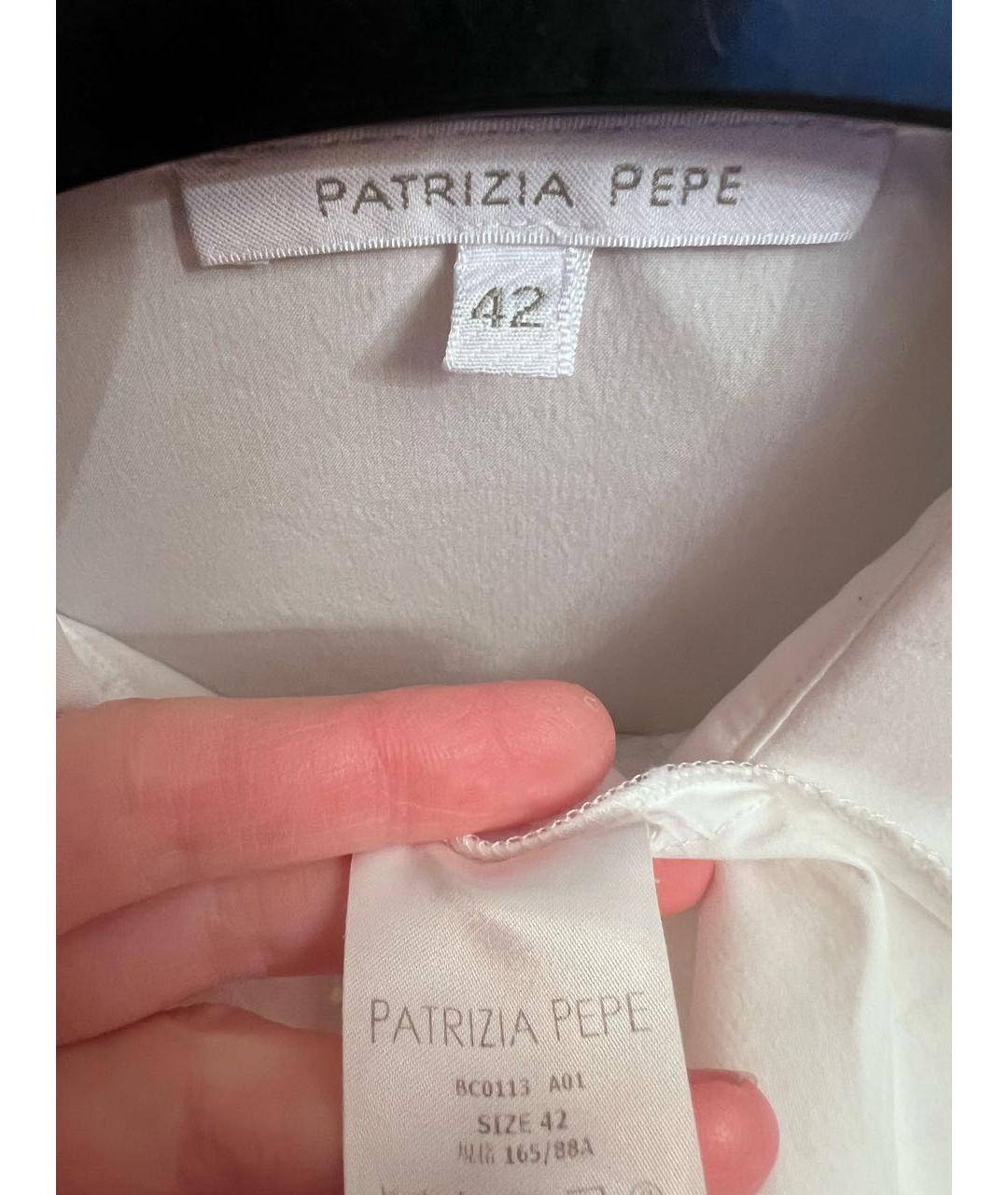 PATRIZIA PEPE Белая рубашка, фото 3