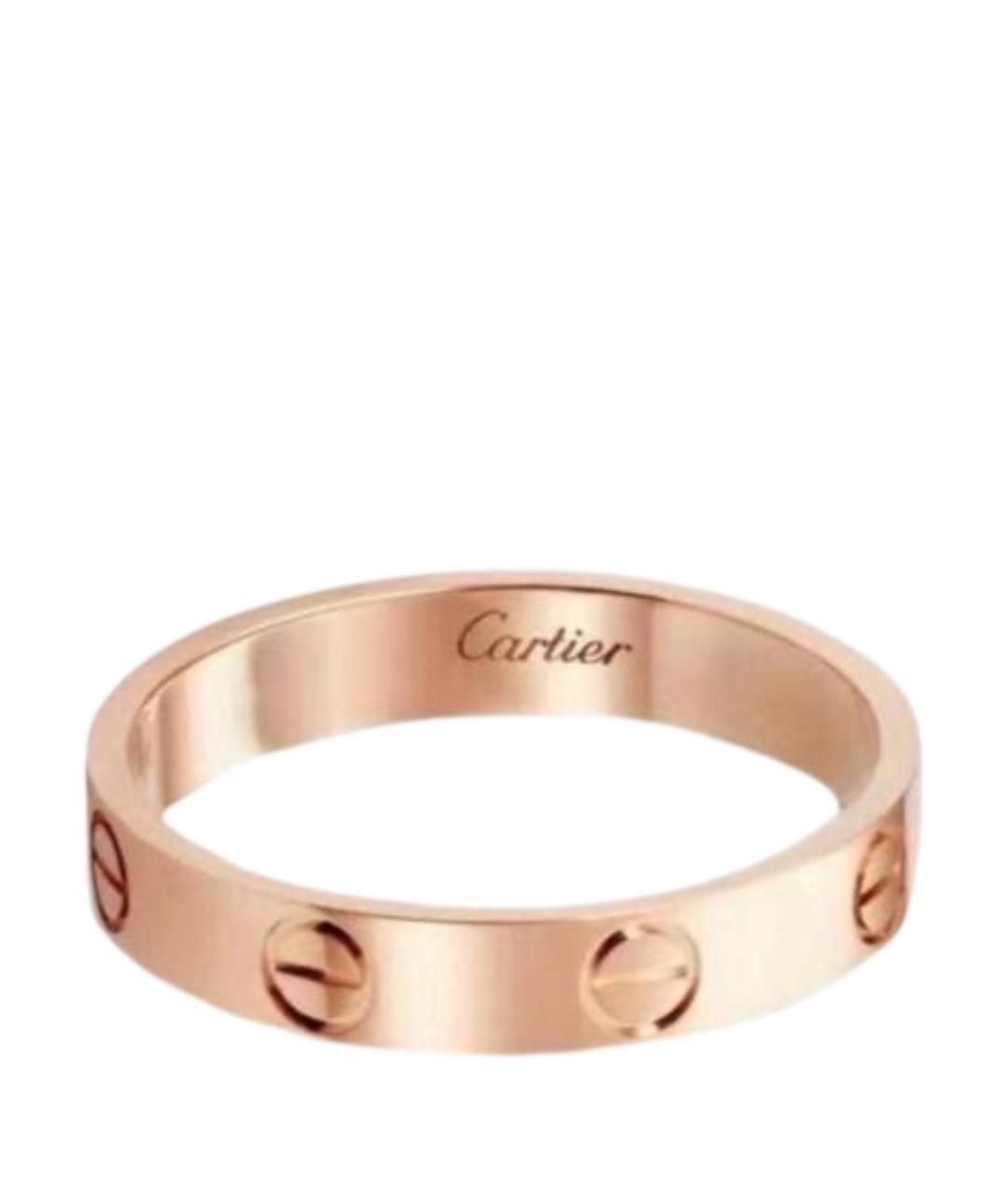 CARTIER Золотое кольцо из розового золота, фото 1