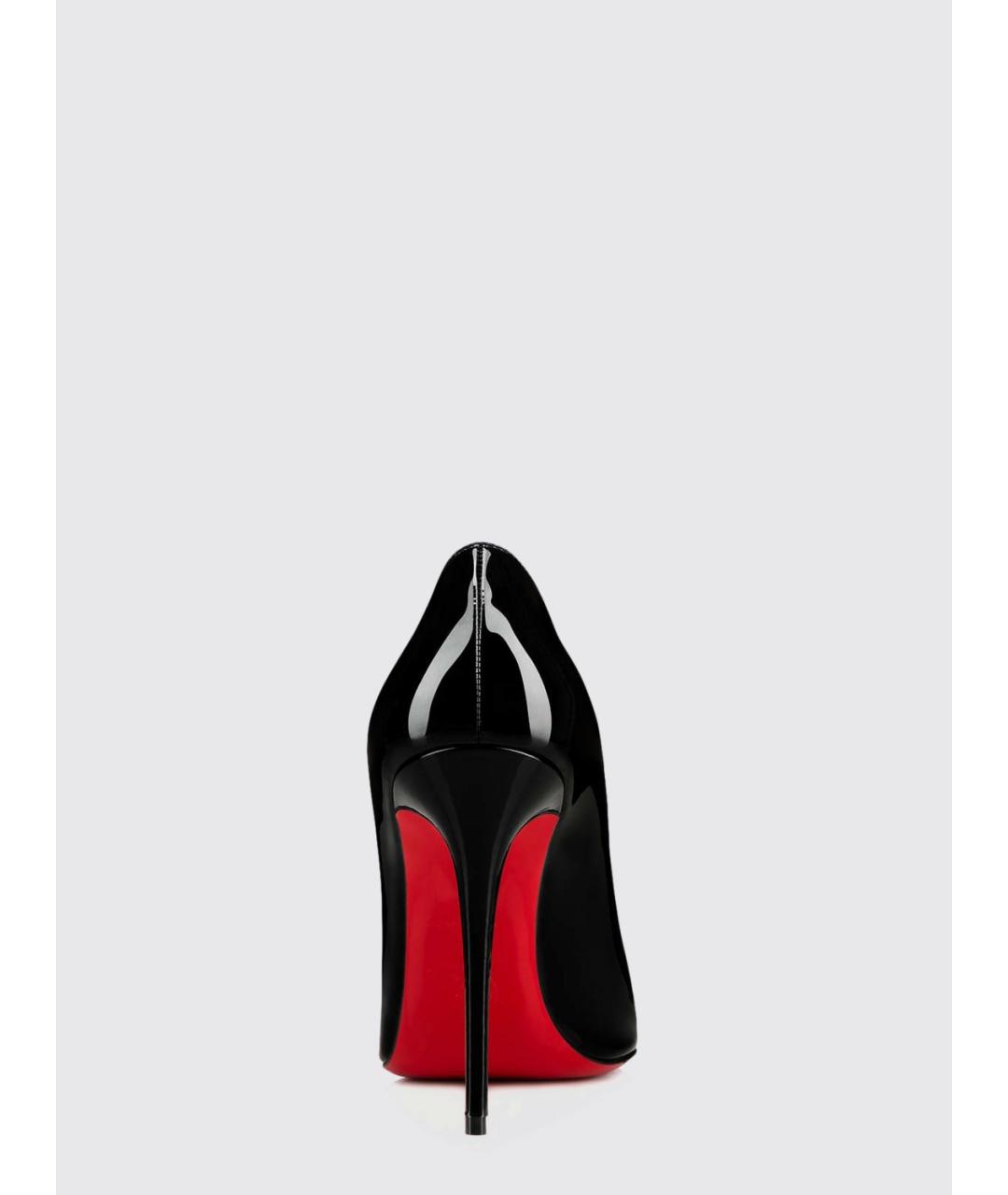 CHRISTIAN LOUBOUTIN Черные туфли из лакированной кожи, фото 3