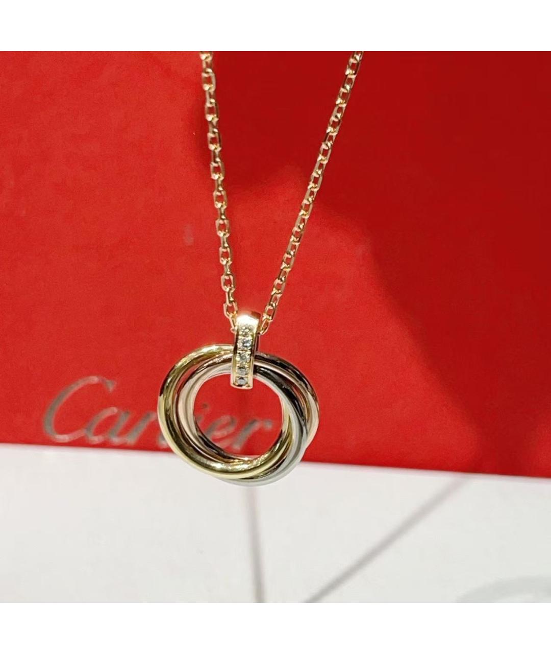 CARTIER Золотое колье из розового золота, фото 3