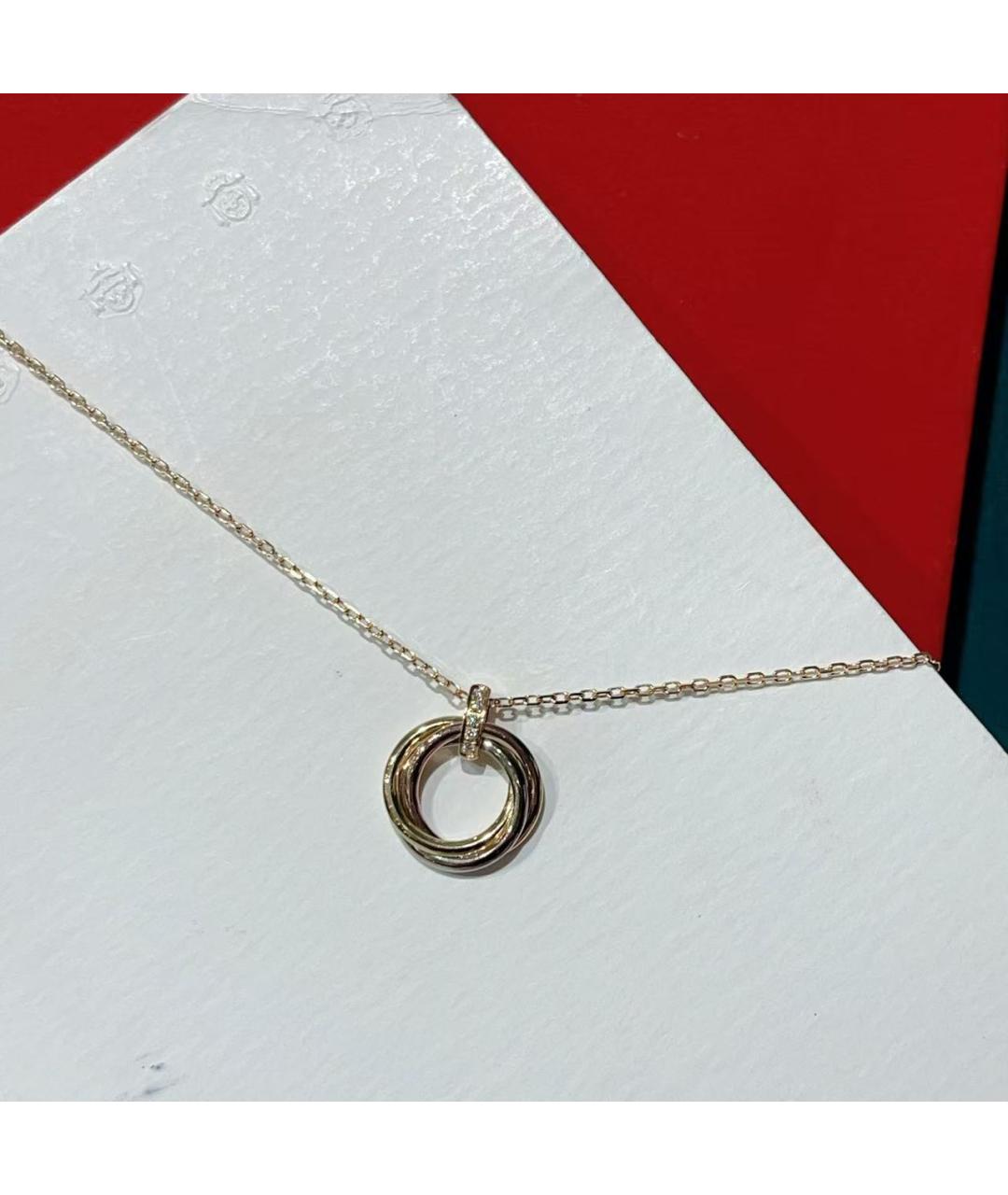 CARTIER Золотое колье из розового золота, фото 4