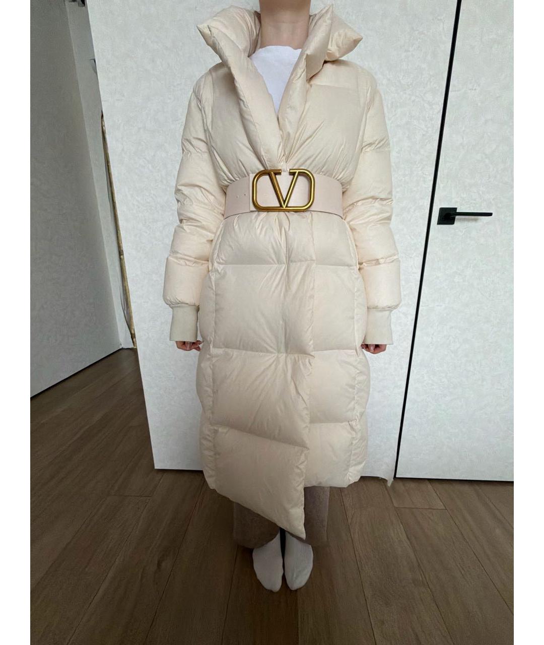 VALENTINO Бежевый пуховик, фото 6