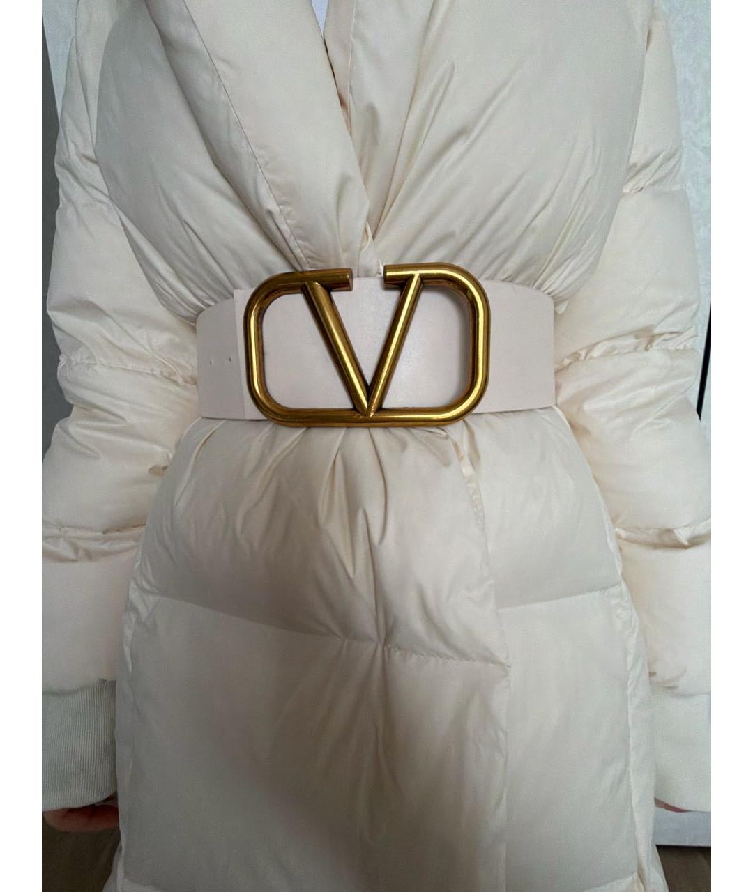 VALENTINO Бежевый пуховик, фото 4