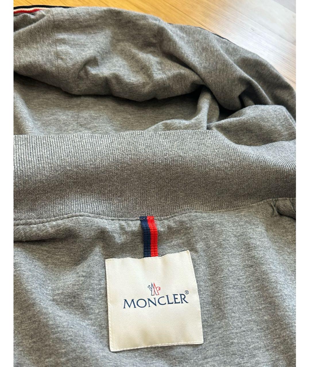 MONCLER Синий полиамидовый жилет, фото 4