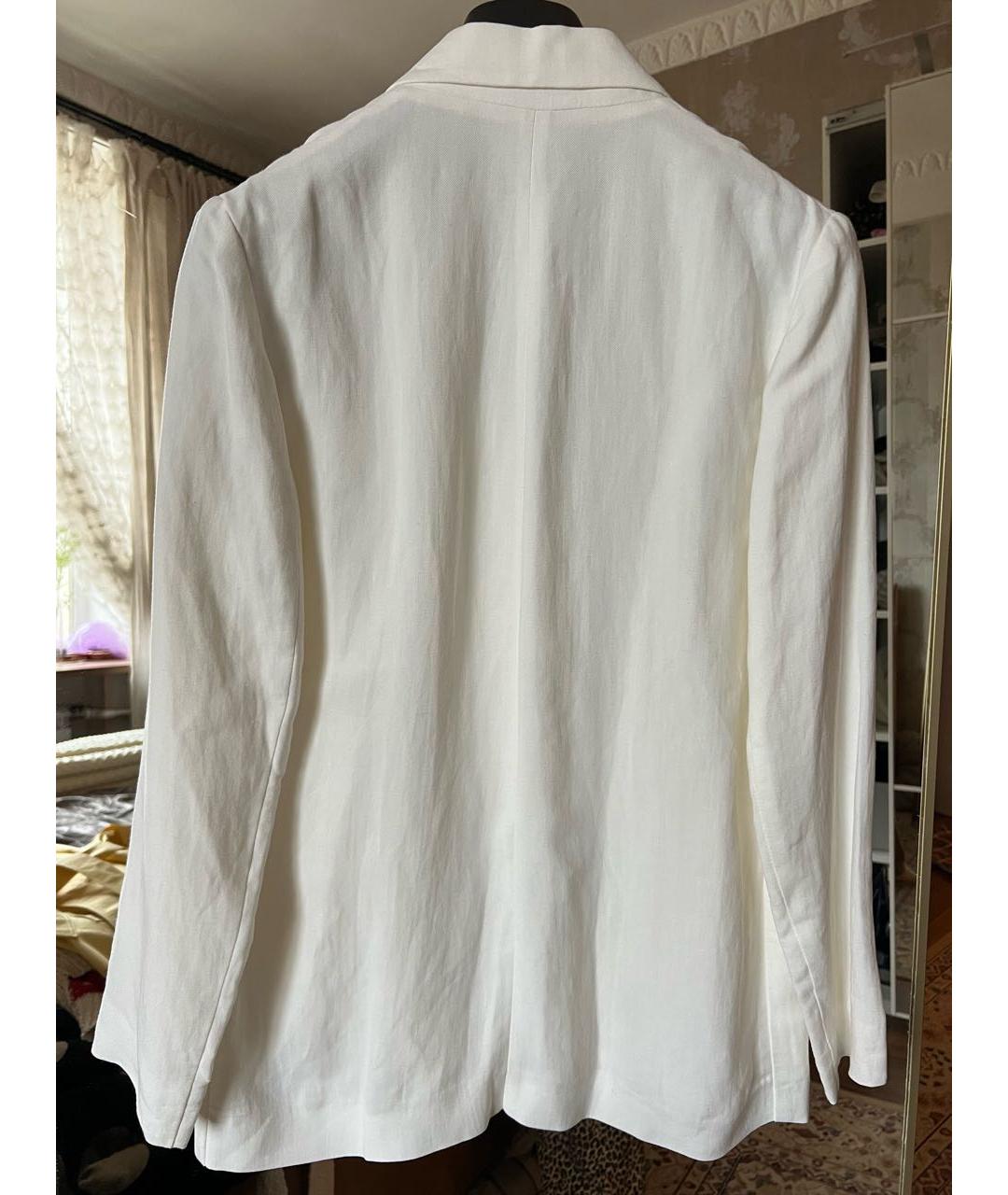 ANTONELLI FIRENZE Белый хлопковый костюм с брюками, фото 3