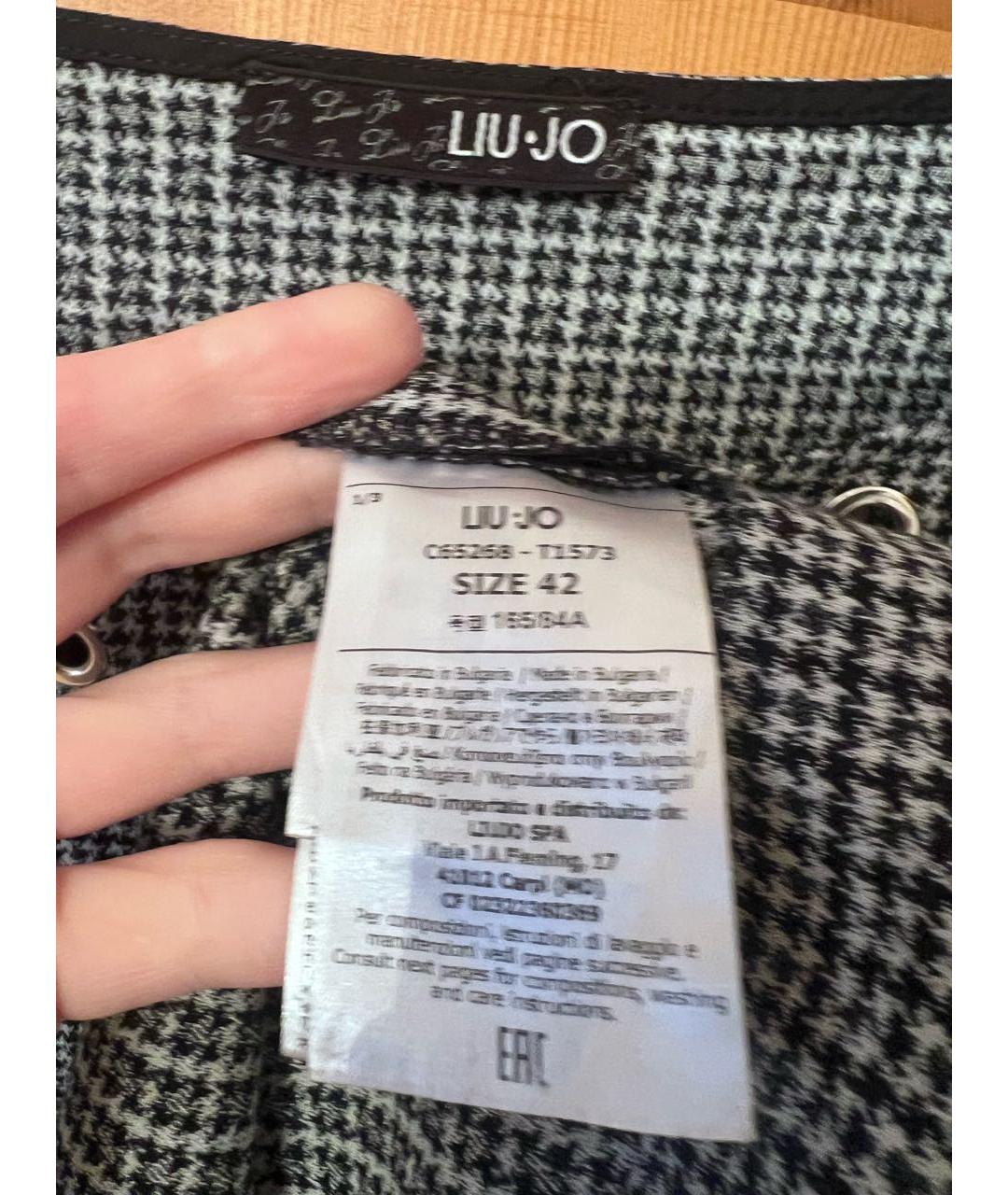 LIU JO Серое повседневное платье, фото 3