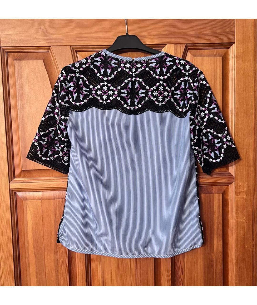 SANDRO Голубая блузы, фото 2