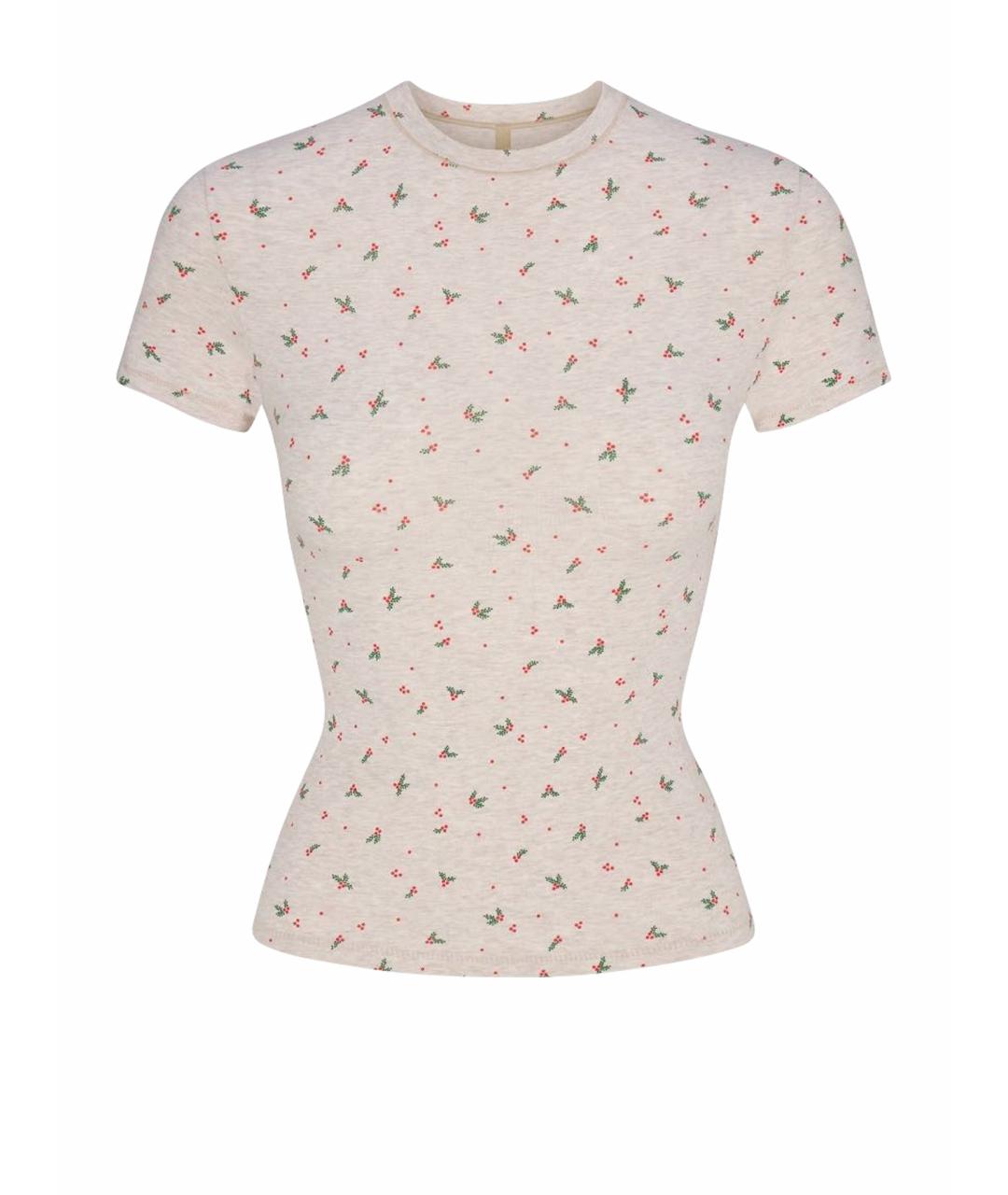 SKIMS Серая футболка, фото 1