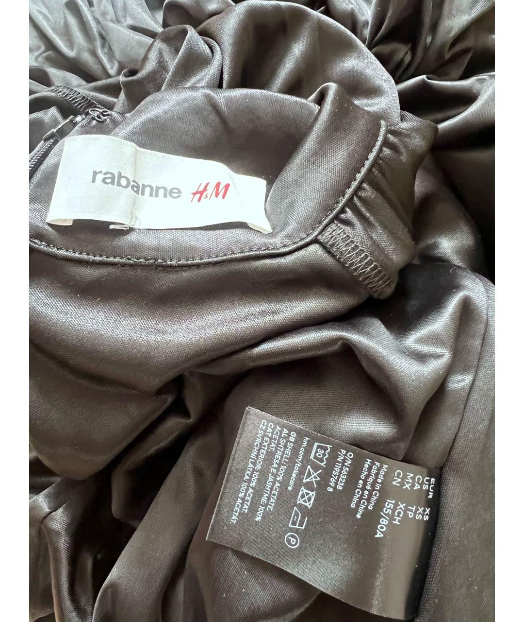 PACO RABANNE Черное повседневное платье, фото 3