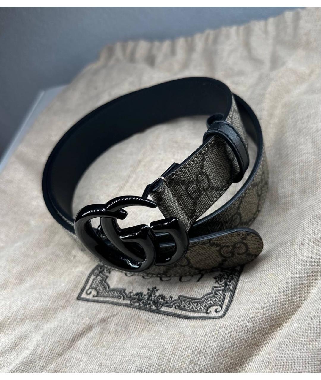 GUCCI Бежевый ремень, фото 4