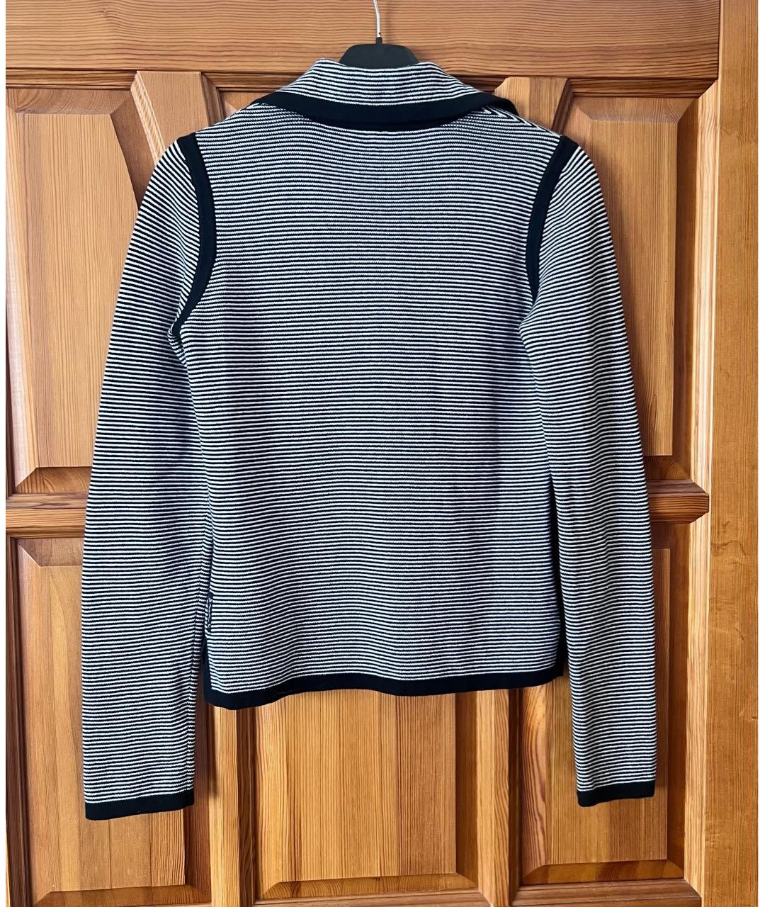 ARMANI JEANS Темно-синий хлопковый кардиган, фото 2