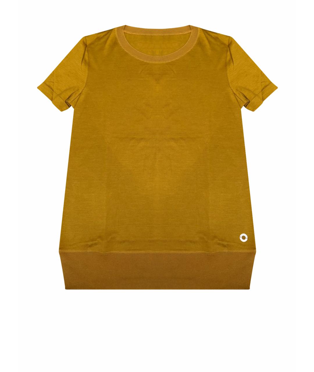 LORO PIANA Горчичный кашемировый джемпер / свитер, фото 1