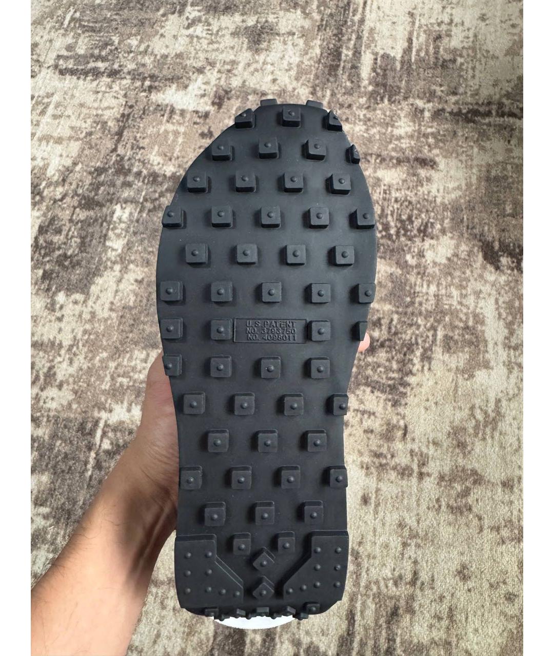 NIKE Темно-синие замшевые кроссовки, фото 4