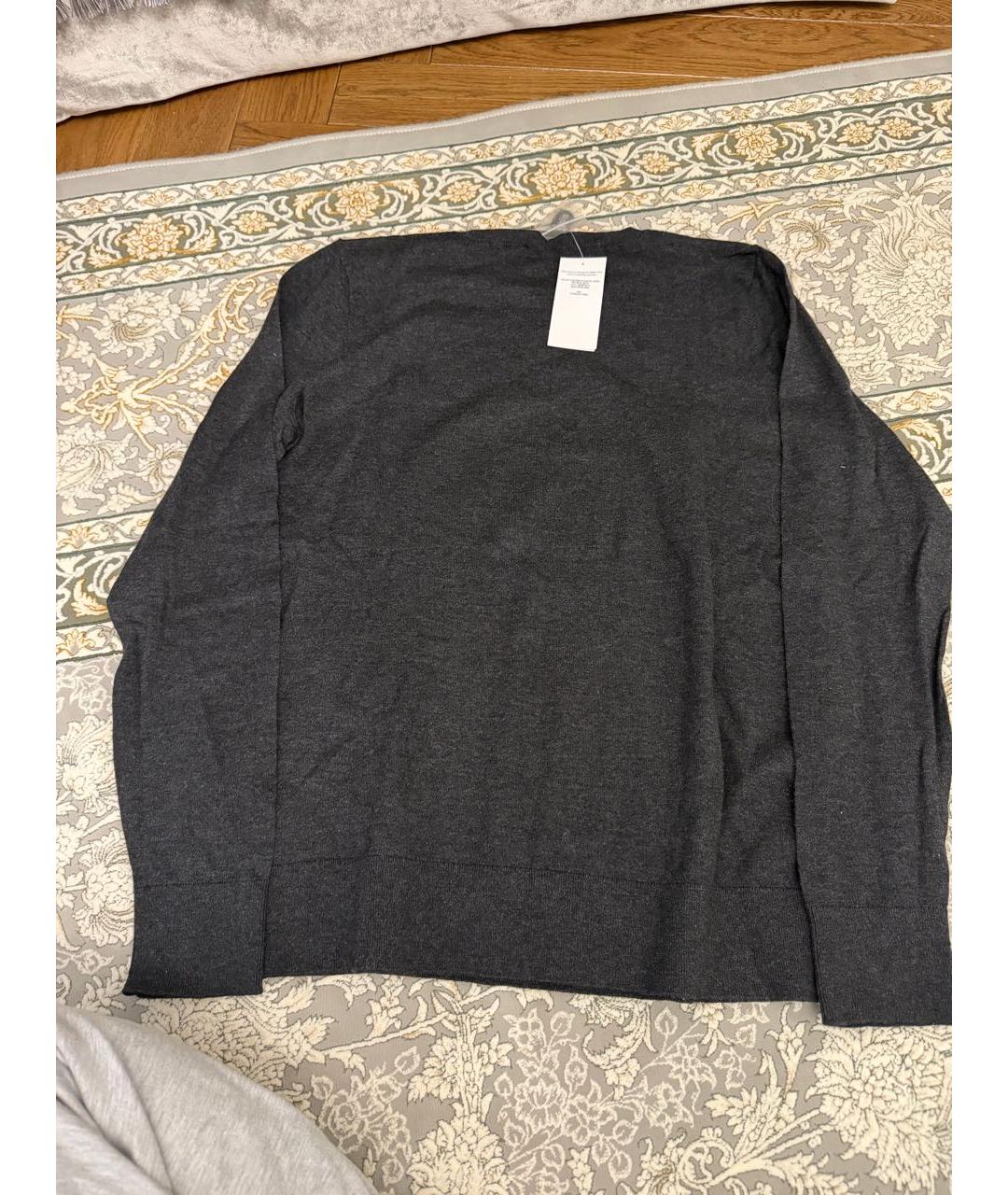 RALPH LAUREN Серый джемпер / свитер, фото 4