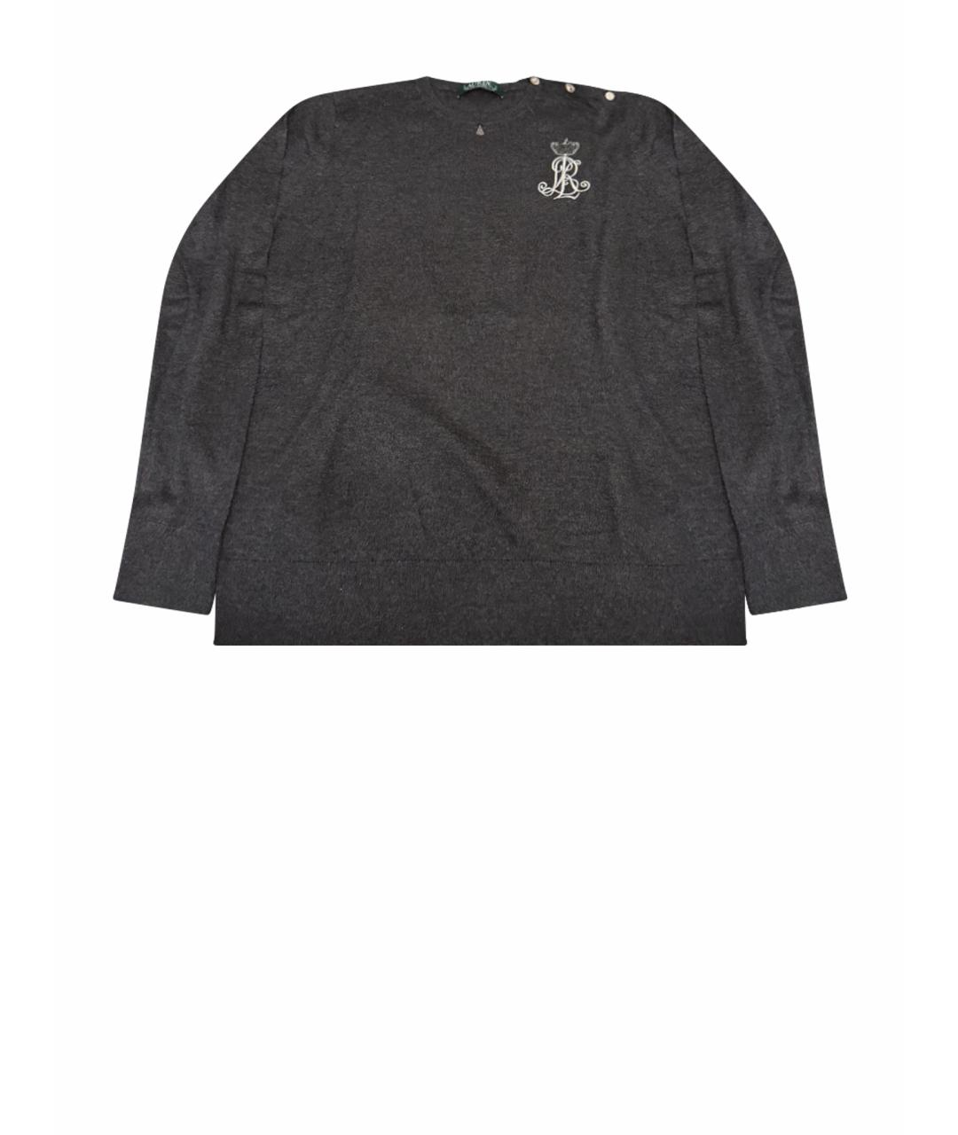 RALPH LAUREN Серый джемпер / свитер, фото 1