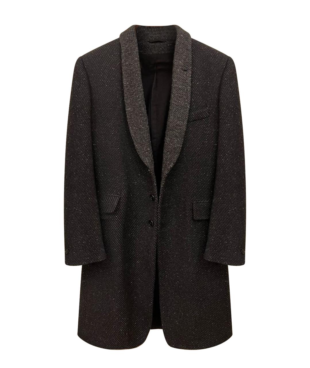 ANN DEMEULEMEESTER Серое пальто, фото 1