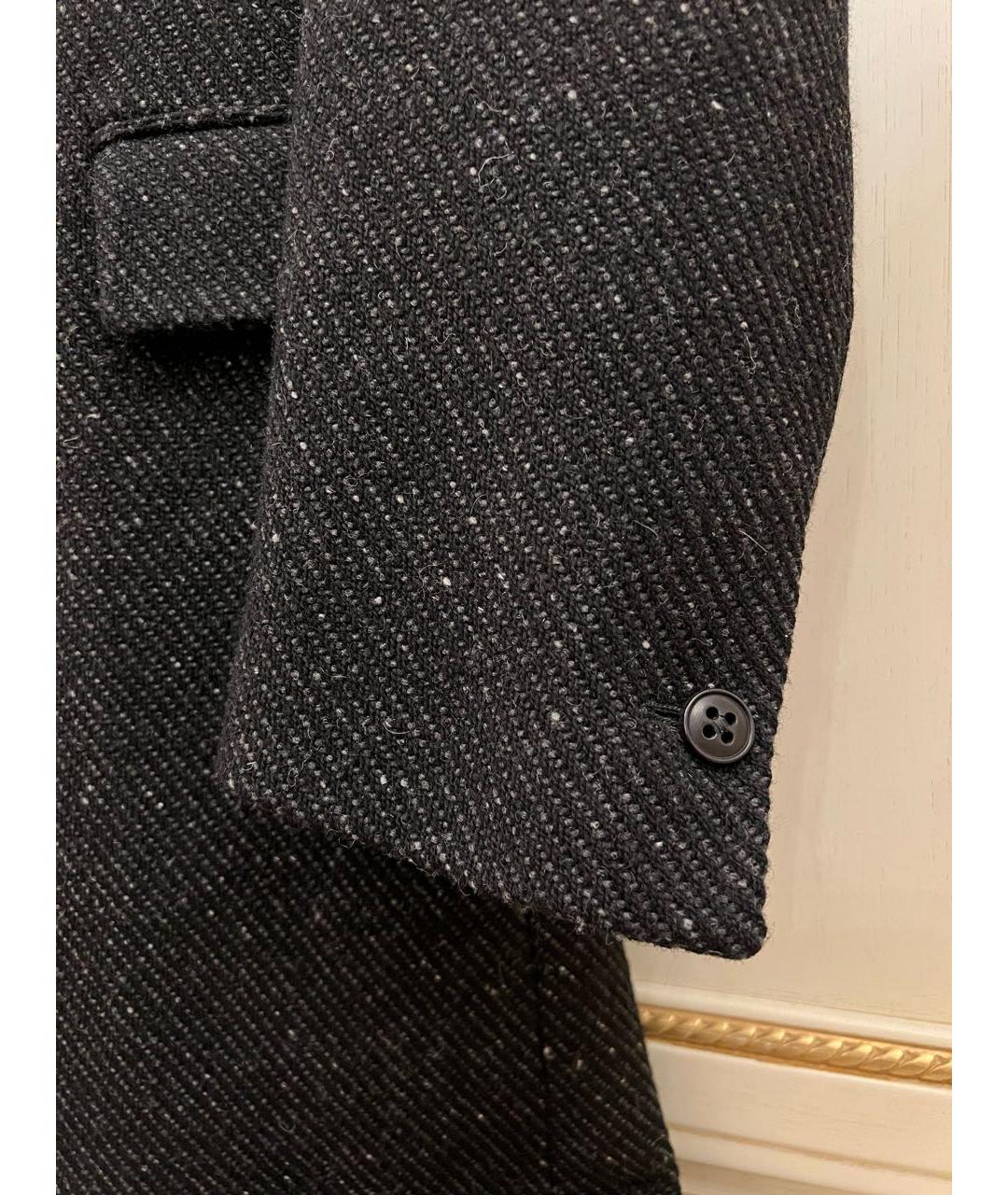 ANN DEMEULEMEESTER Серое пальто, фото 5