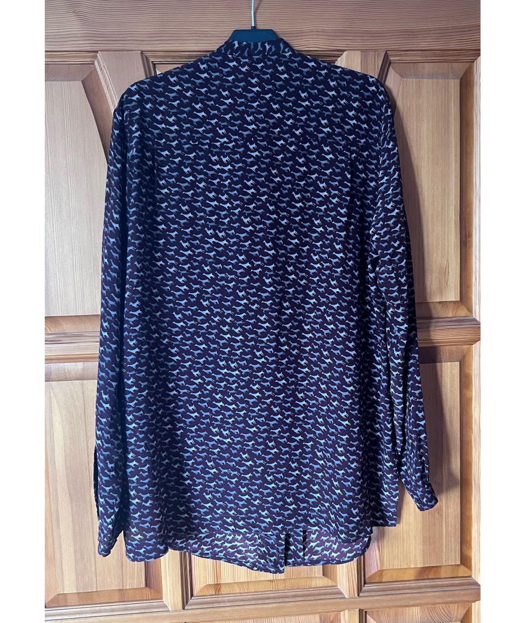 SEVENTY Фиолетовая шелковая блузы, фото 2