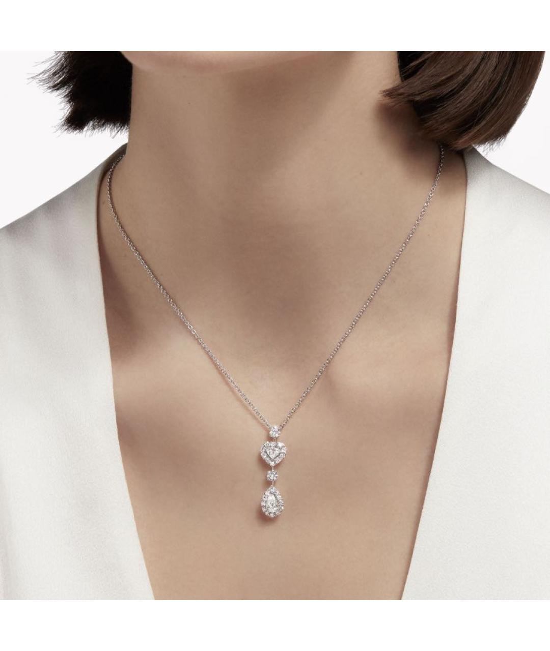 GRAFF Серебряное платиновое колье, фото 2