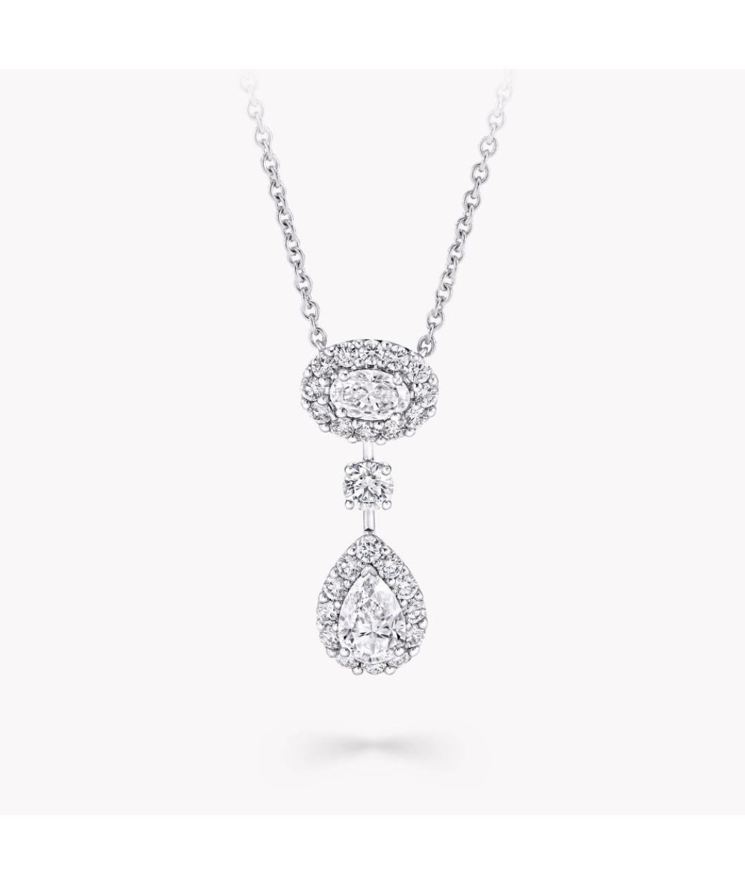 GRAFF Серебряное колье из белого золота, фото 3