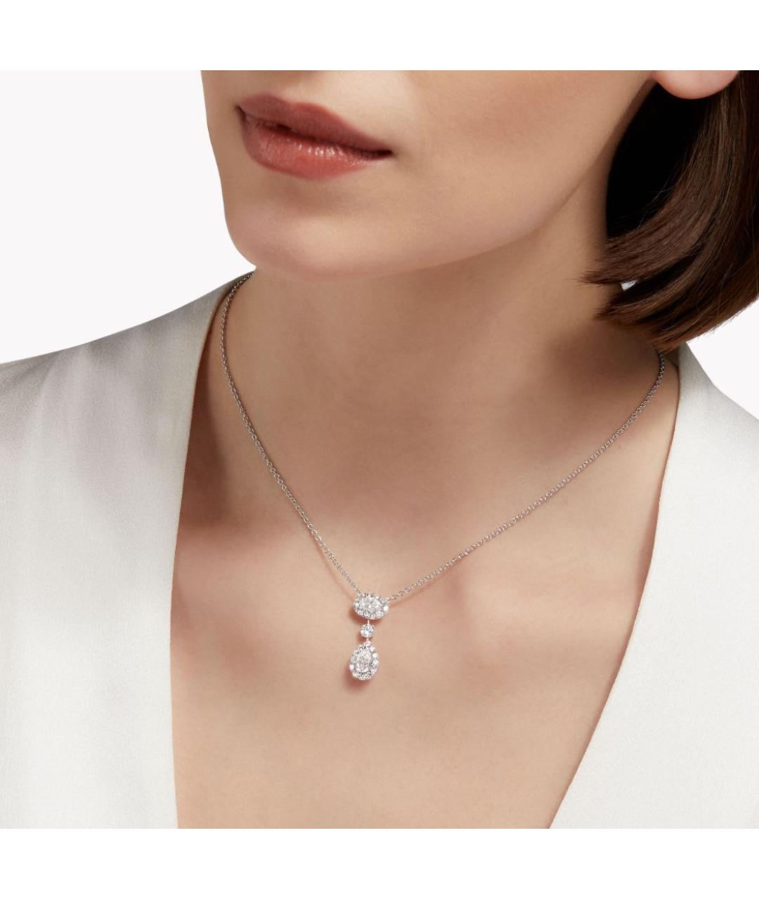 GRAFF Серебряное колье из белого золота, фото 2