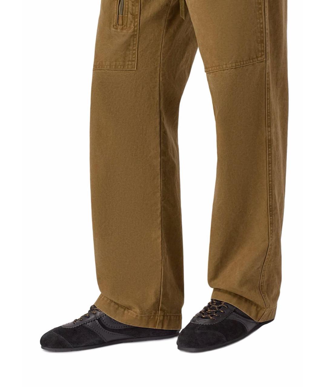 DRIES VAN NOTEN Черные замшевые низкие кроссовки / кеды, фото 2