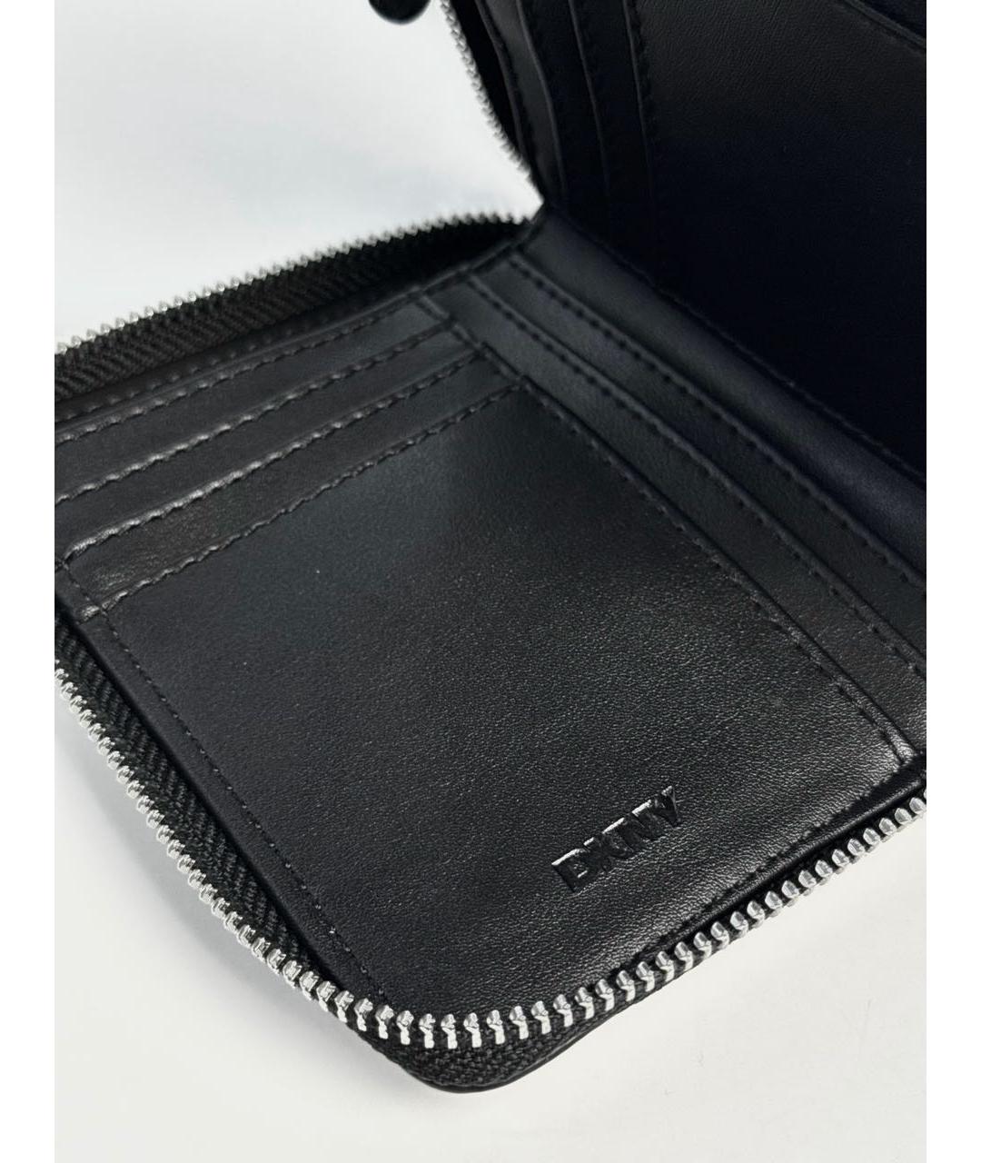 DKNY Белый кожаный кошелек, фото 6